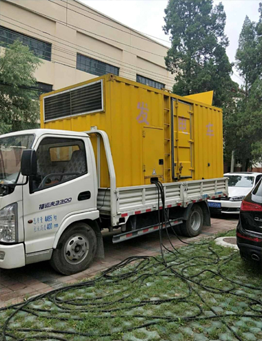 定陶发电车出租-柴油发电机组排烟系统设计要求及其考虑因素