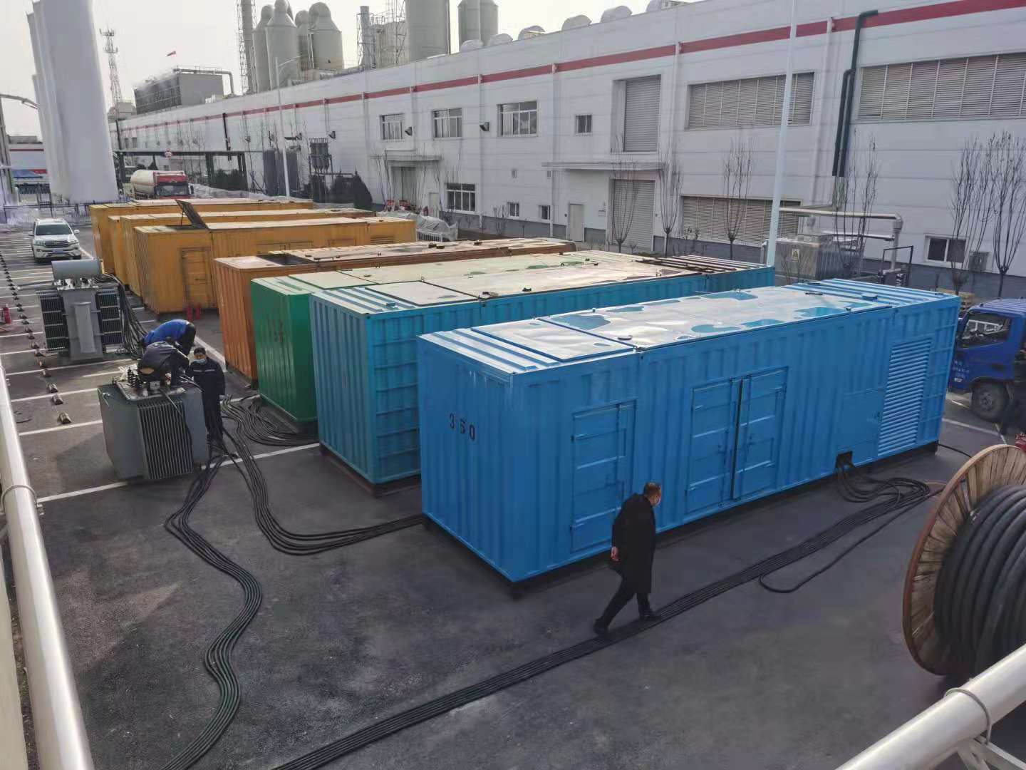 定陶发电机出租-两相发电机与三相发电机有何区别?